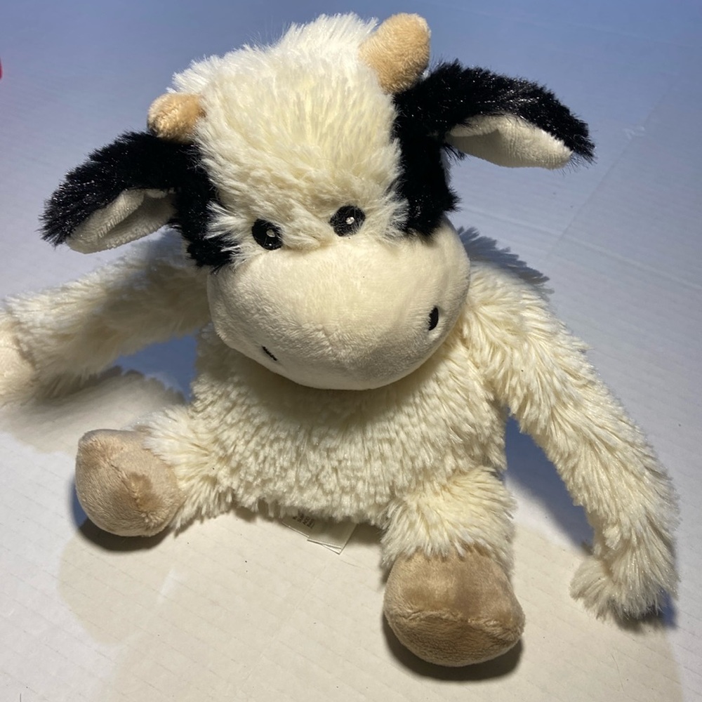 Warmies Black and White Cow